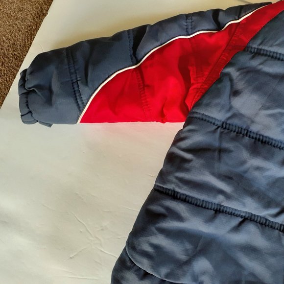 Protection System Boys Jacket Winter Hood Red Blue 24 Months Polyester - Picture 12 of 14